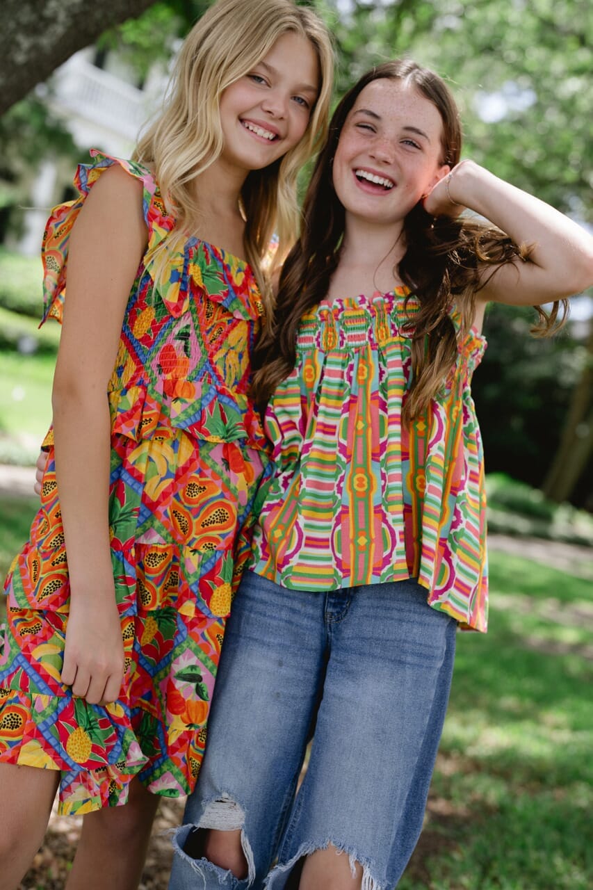 Girls Remi Smocked Girls Dress