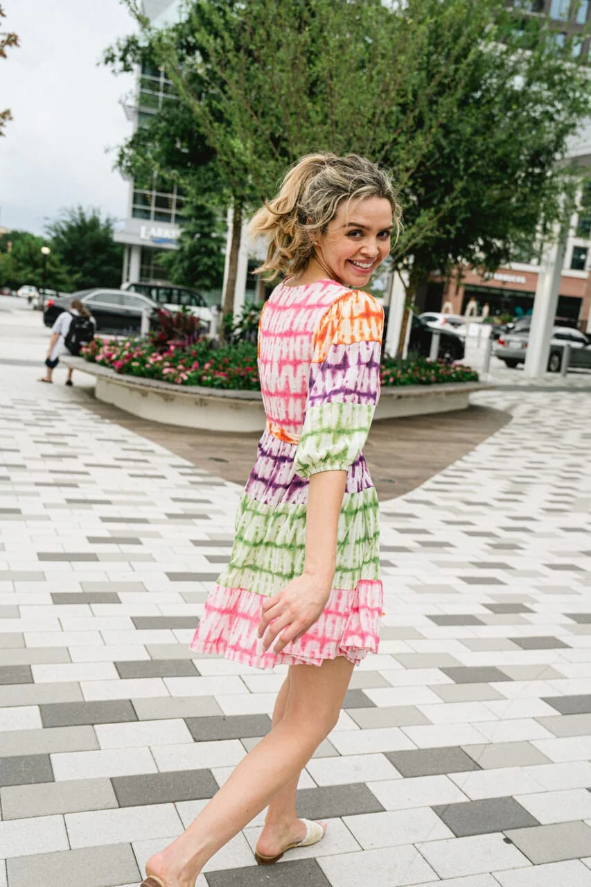 Chloe Mini Wrap Dress