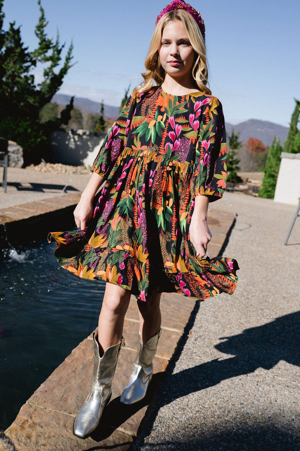 Girls Ollie Dress - final sale