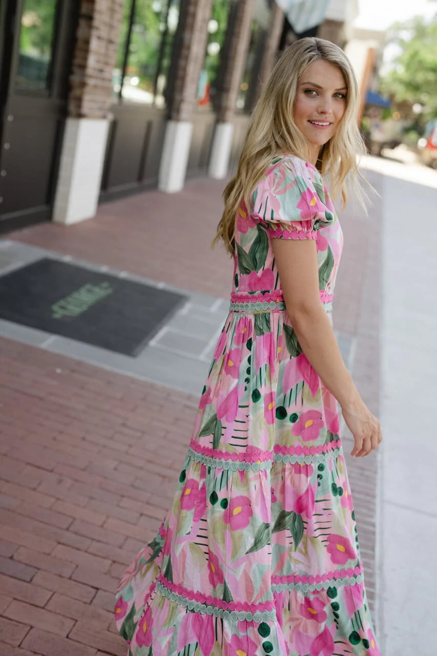 Gigi Midi- Frosted Pink