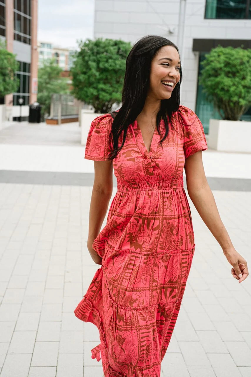 Willow Maxi Dress - Barbados