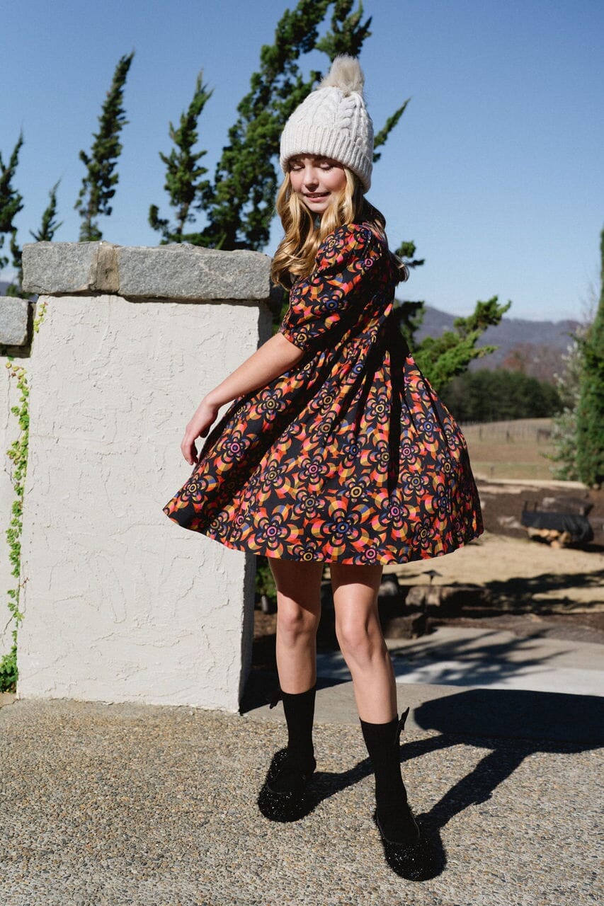 Girls Lotus Dress