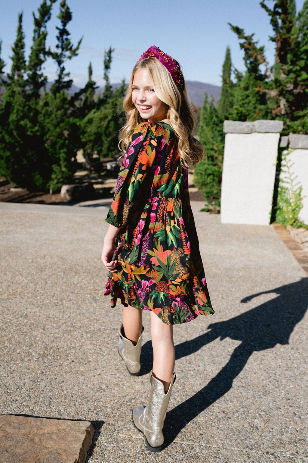Girls Ollie Dress - final sale