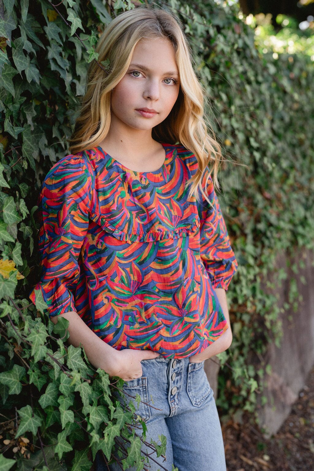 Girls Lydia Top - final sale