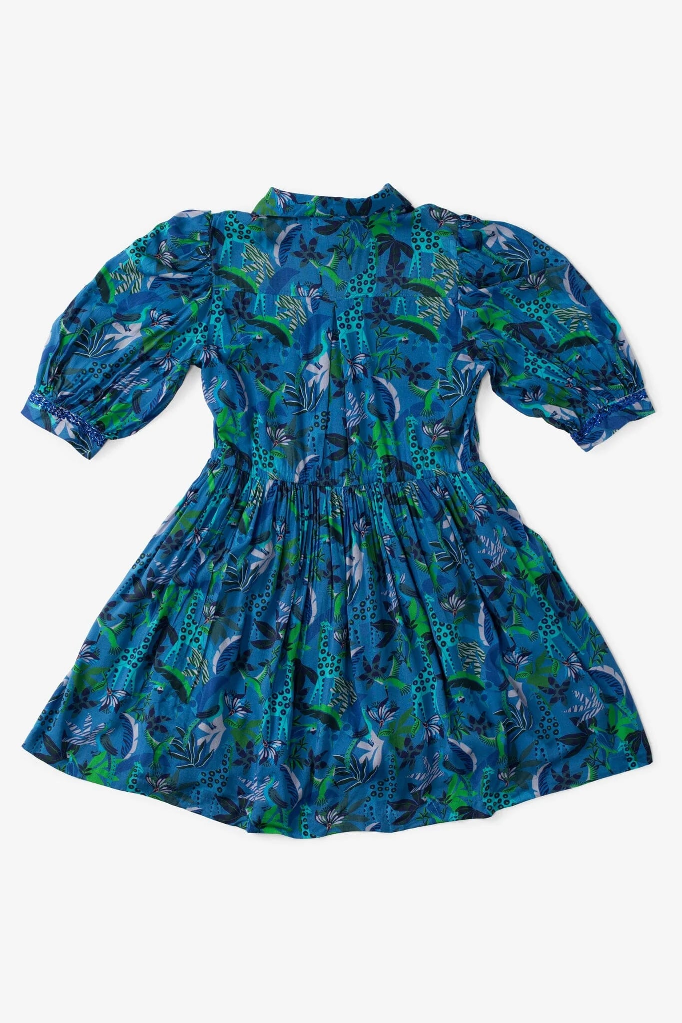 Eva Mini Dress -Blue - final sale