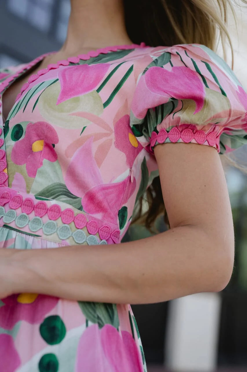 Gigi Midi- Frosted Pink