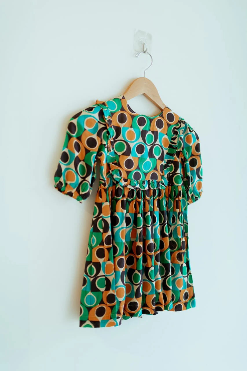 Girls Piper Hemlock Dress - final sale