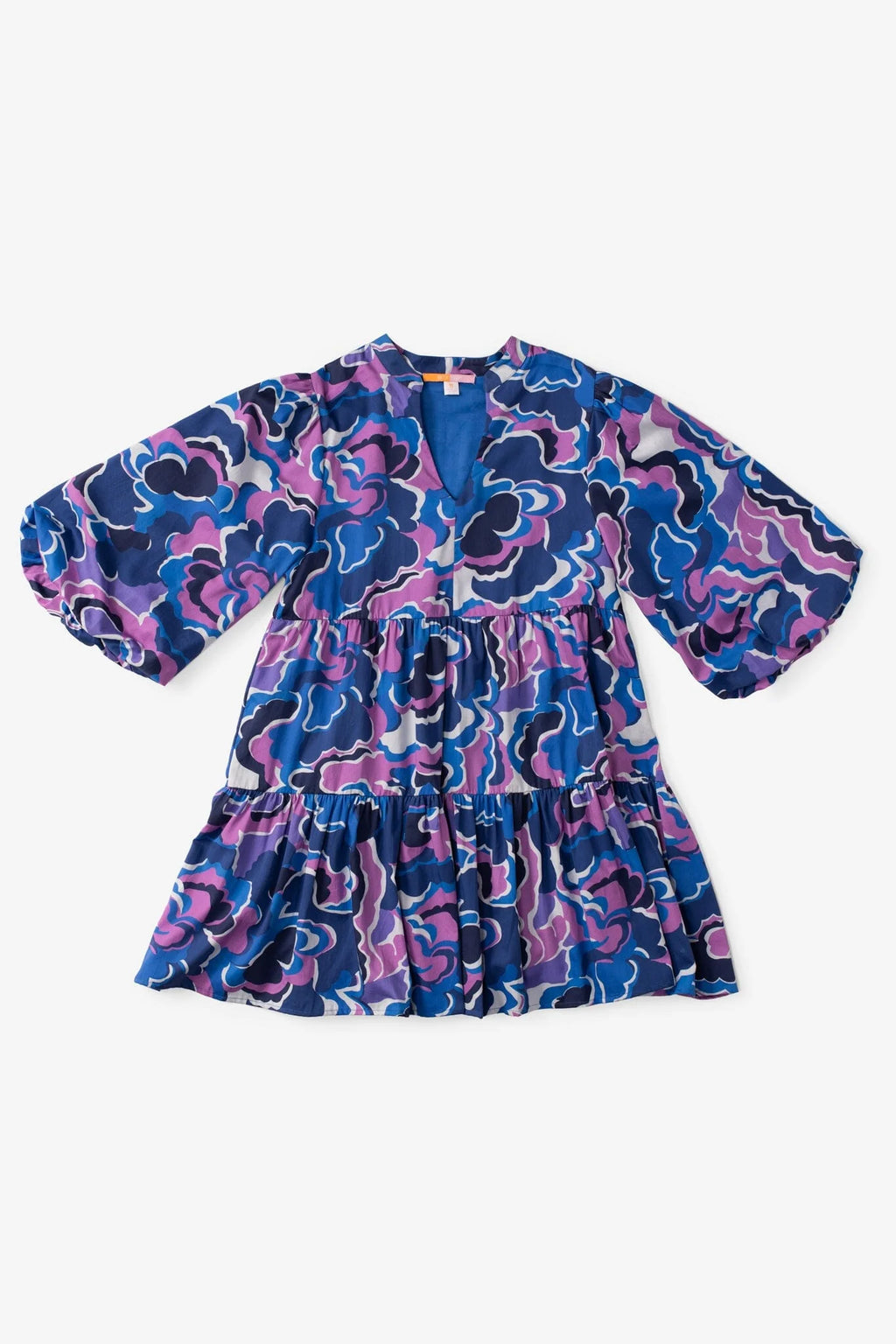 Hattie Dress- Purple Clouds - final sale