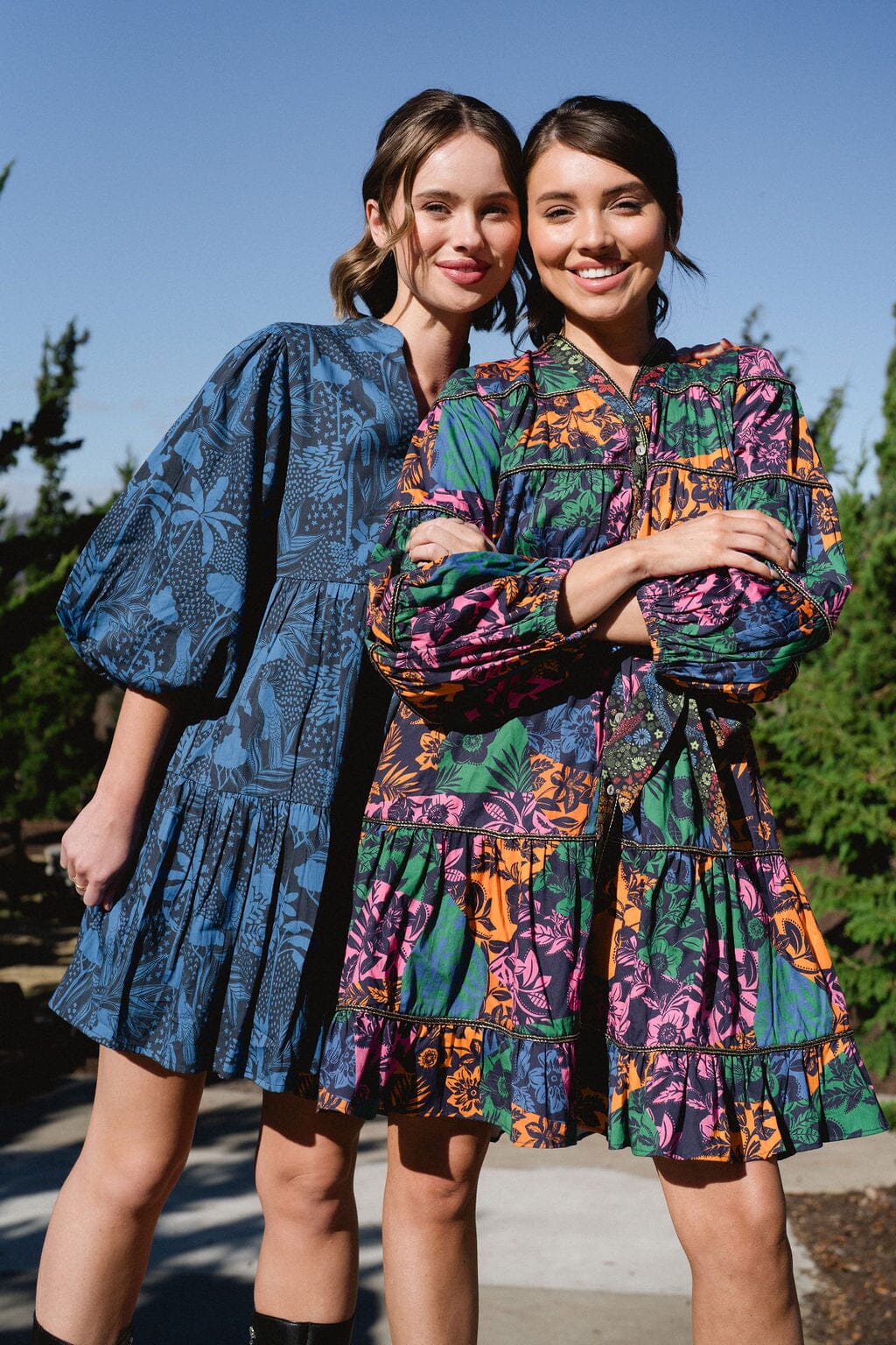 Hattie Dress- Dutch Blue - final sale