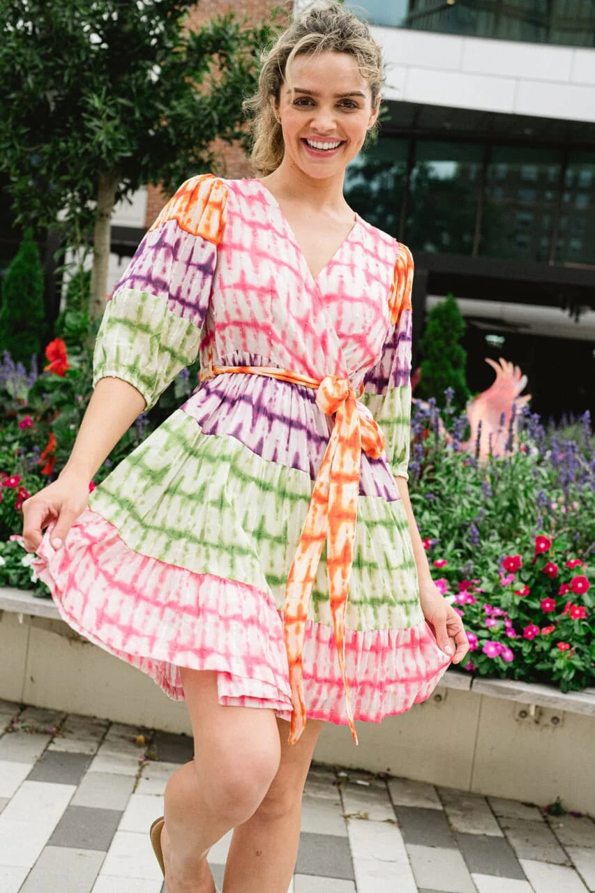 Chloe Mini Wrap Dress