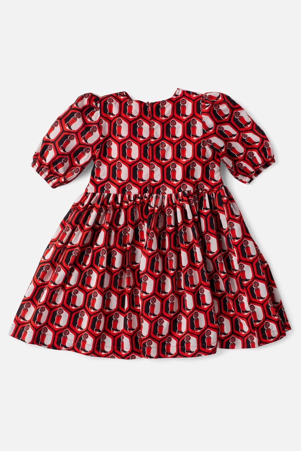 Girls Lotus Relaxed Fit Dress - Boot Print (Sizes 2-6) - final sale