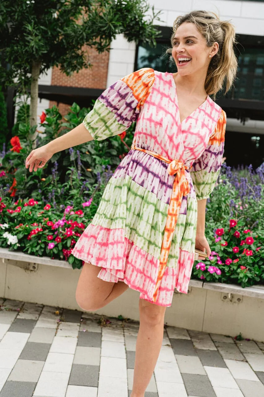 Chloe Mini Wrap Dress