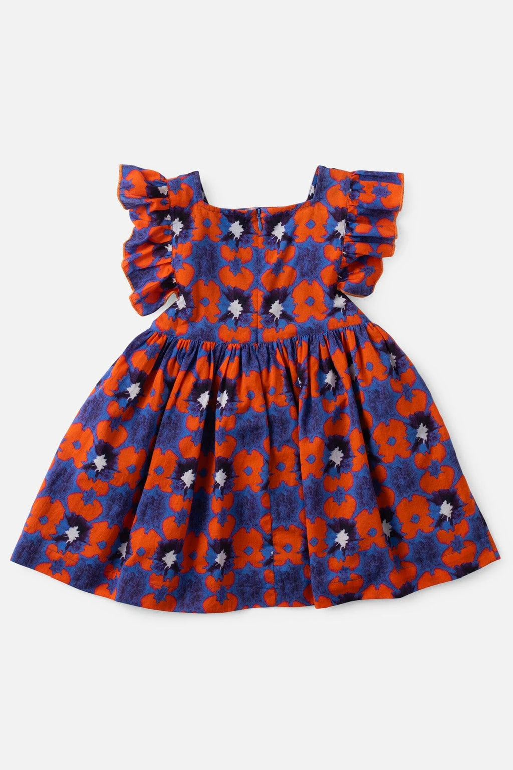 Girls Maya Flutter Sleeve Dress - Tie Dye (Sizes 7-14) - final sale