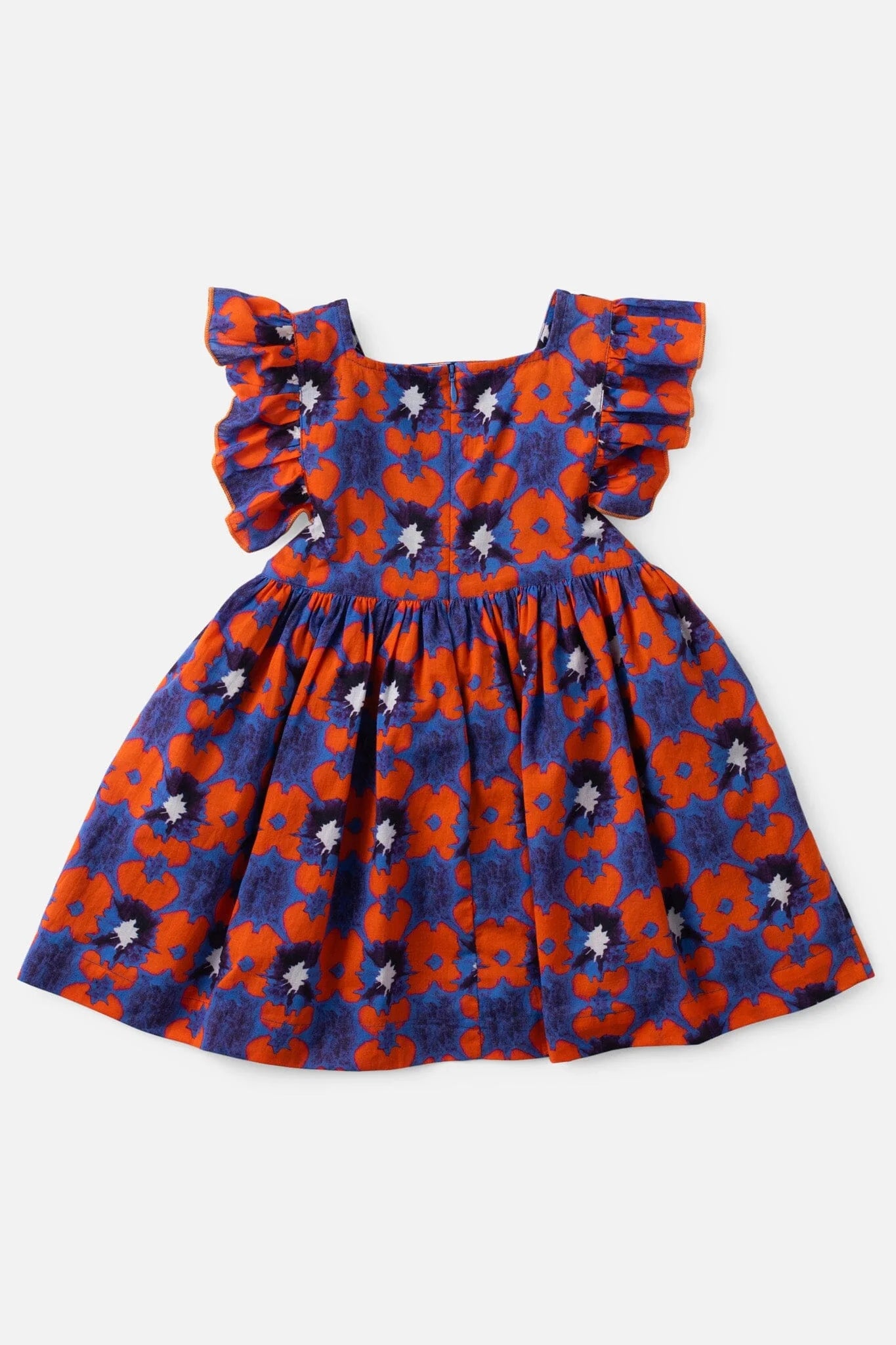 Girls Maya Flutter Sleeve Dress - Tie Dye (Sizes 7-14) - final sale