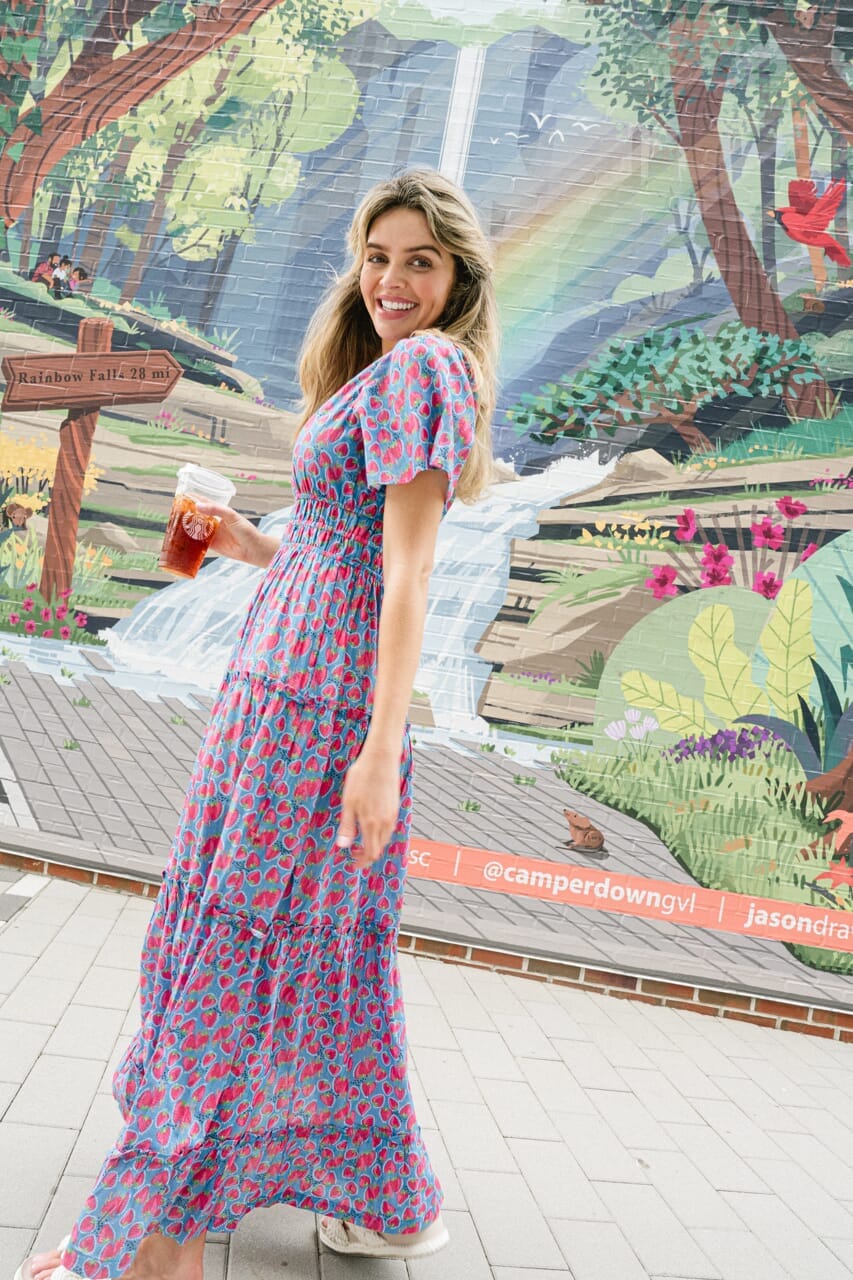 Willow Maxi Dress | Strawberries