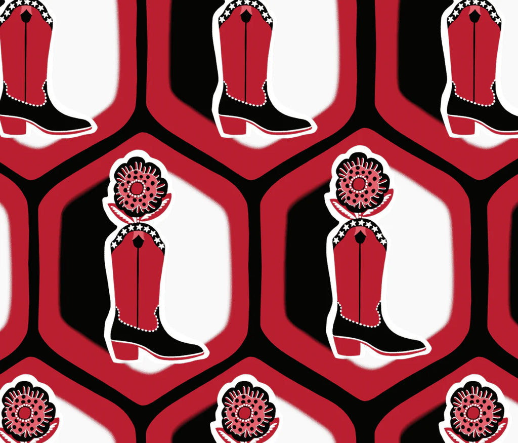 Jenny Flutter Sleeve Mini Dress - Boot Print  - final sale - final sale