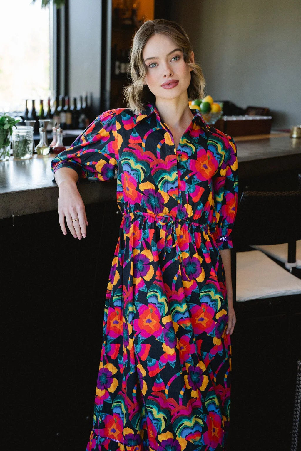 Eva Maxi Dress- Floral - final sale