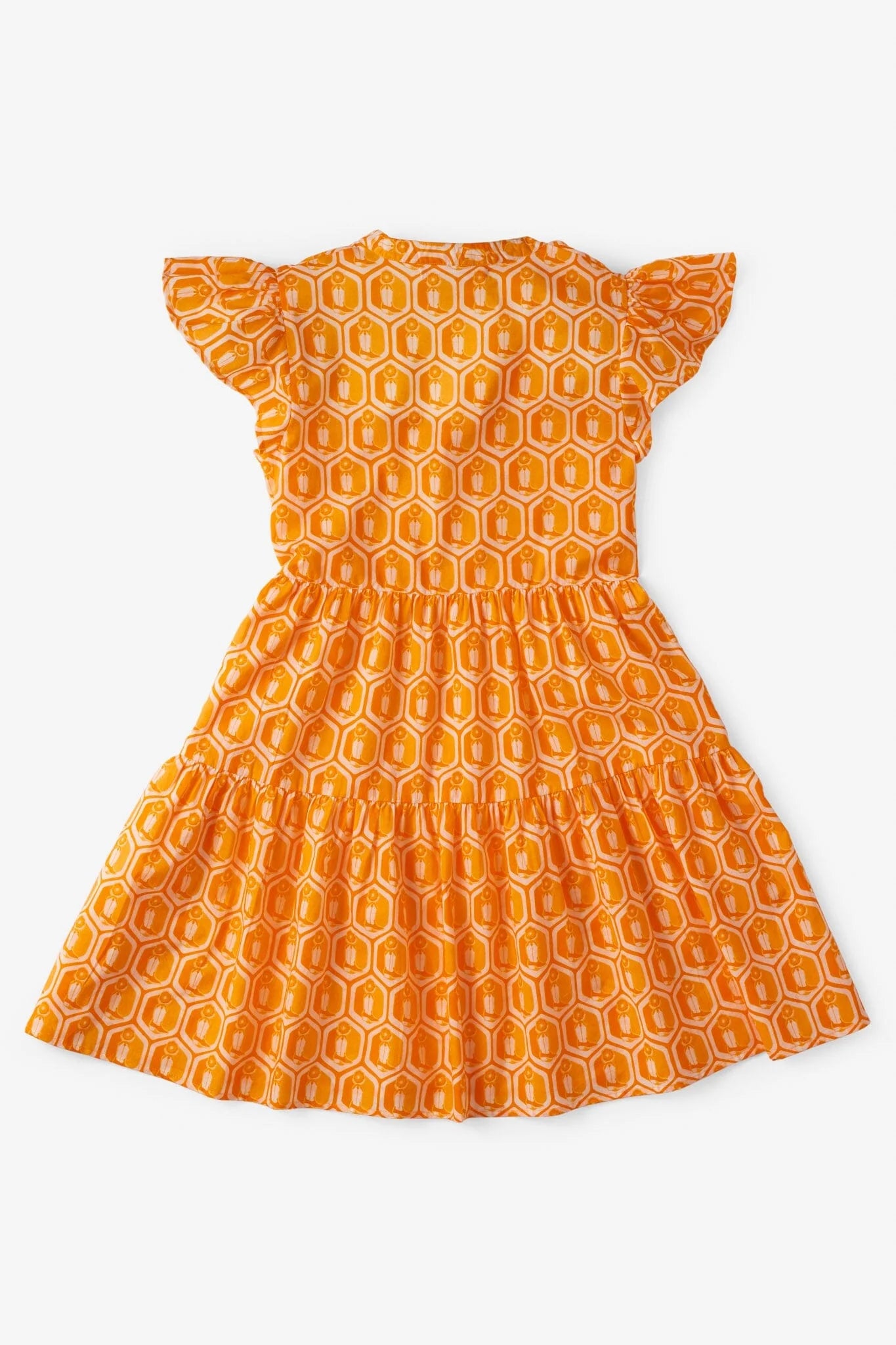 Jenny Flutter Sleeve Mini Dress - Boot Print  - final sale - final sale