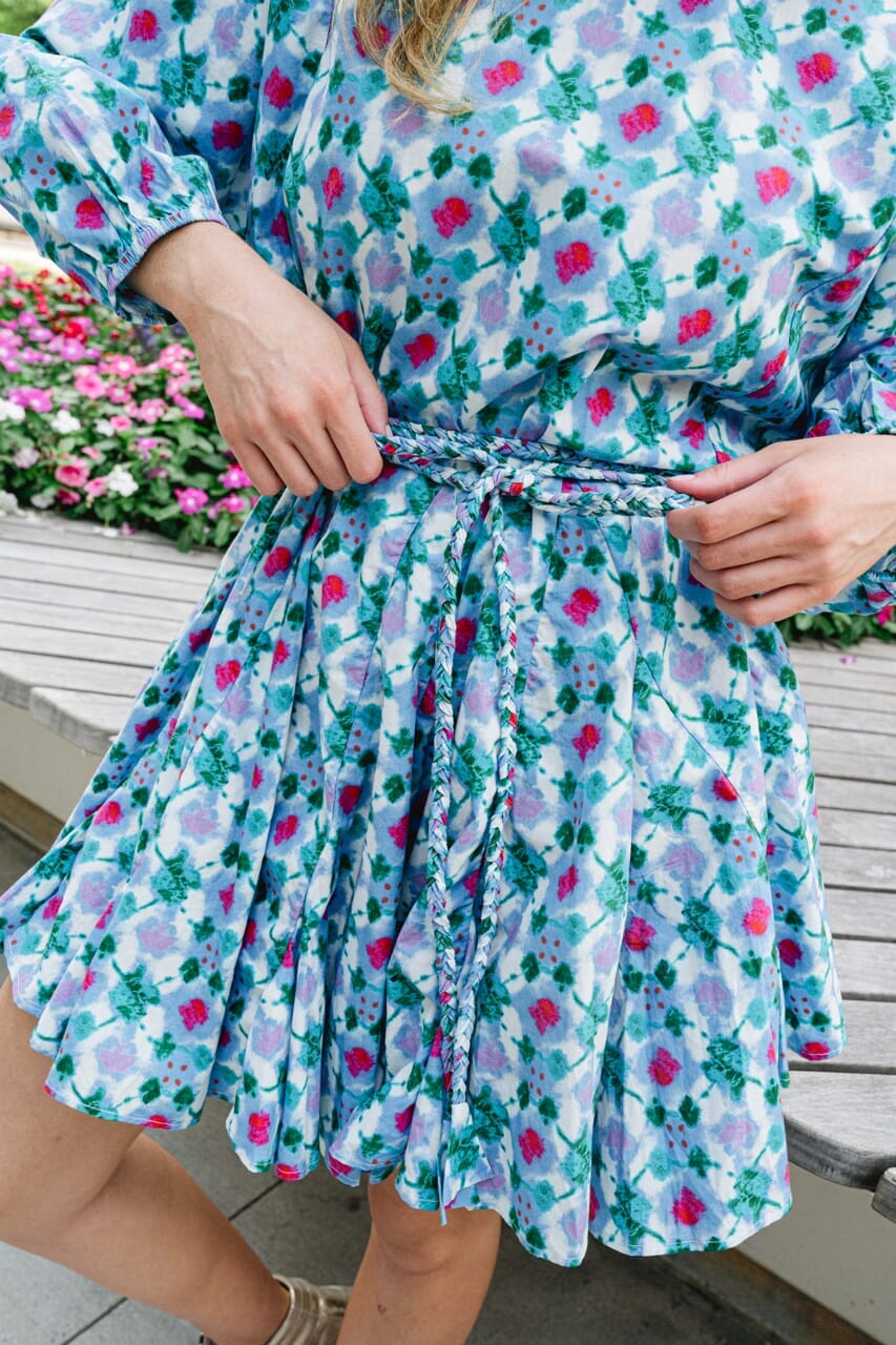 Skylar Tie Mini Dress