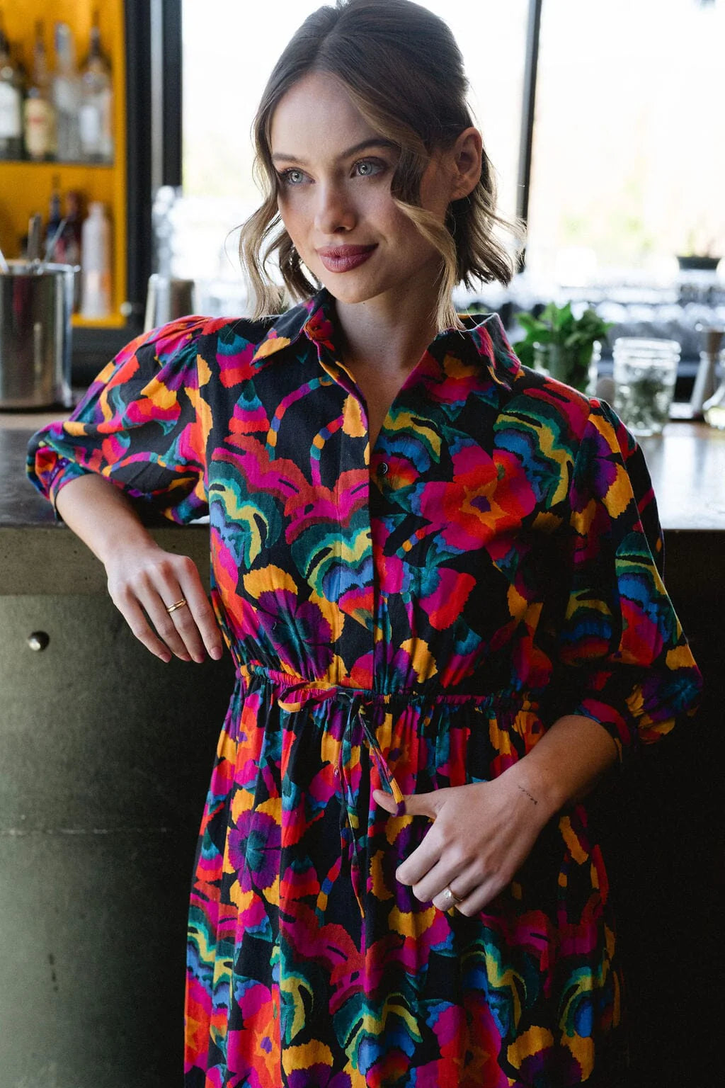 Eva Maxi Dress- Floral - final sale