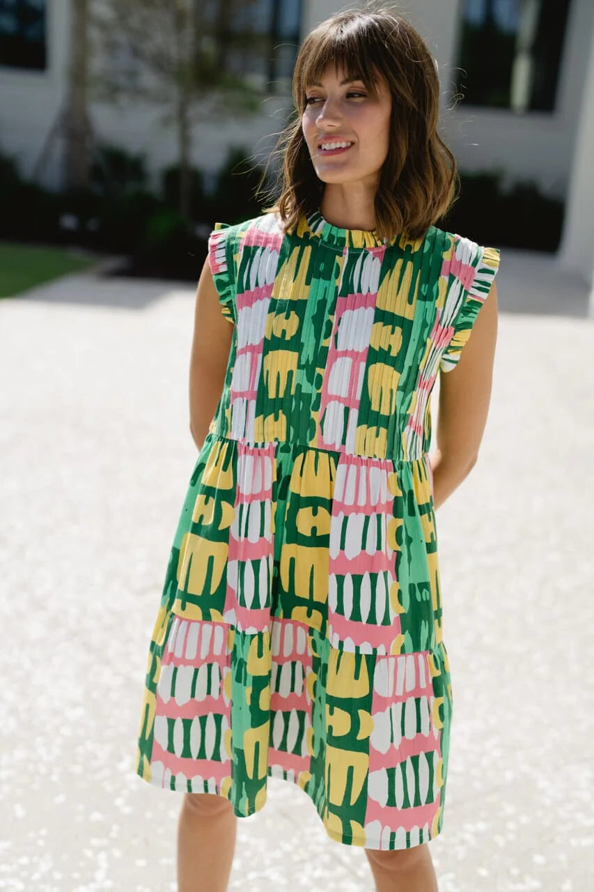 Shelby Mini Dress - Frosted Blossom