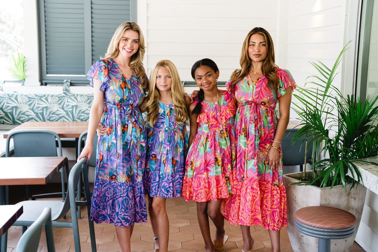 Savannah Midi Dress- Pink