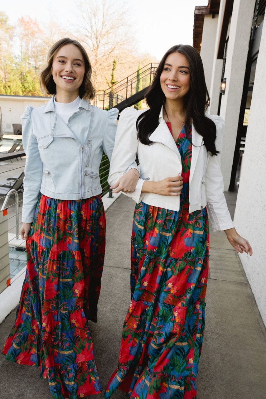 Moto Jacket - White - final sale