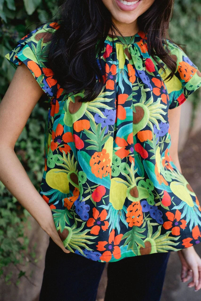 Rose Top - Free Spirit - final sale