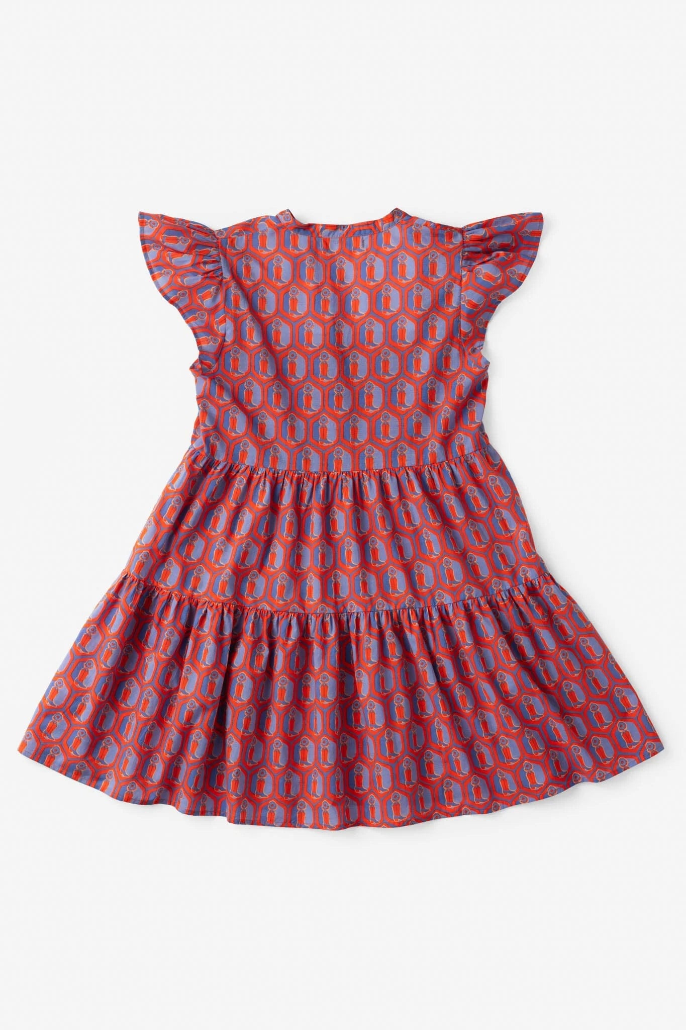 Jenny Flutter Sleeve Mini Dress - Boot Print  - final sale - final sale