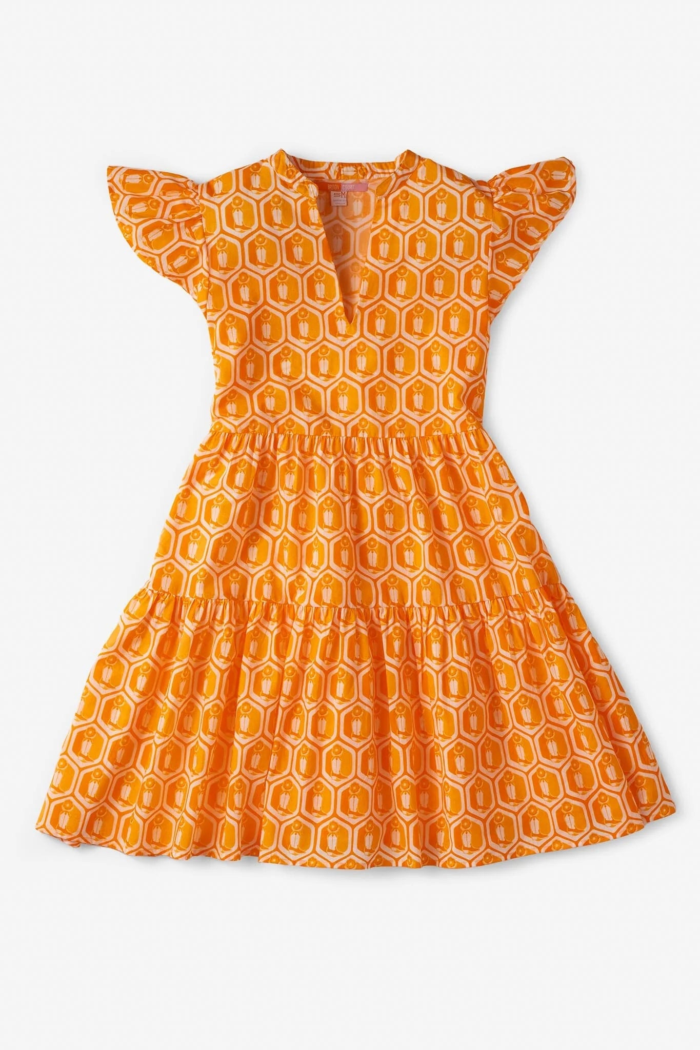 Jenny Flutter Sleeve Mini Dress - Boot Print  - final sale - final sale