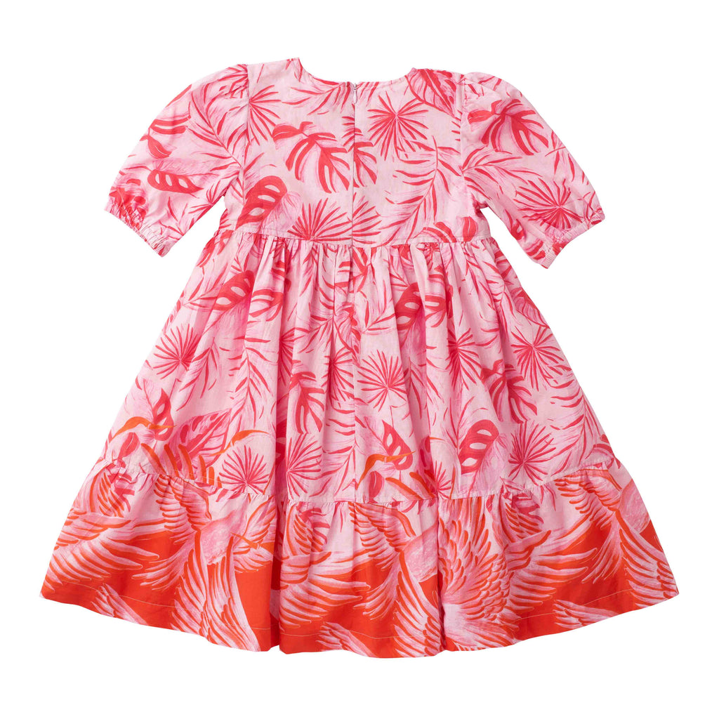 Girls Sage Dress- Pink