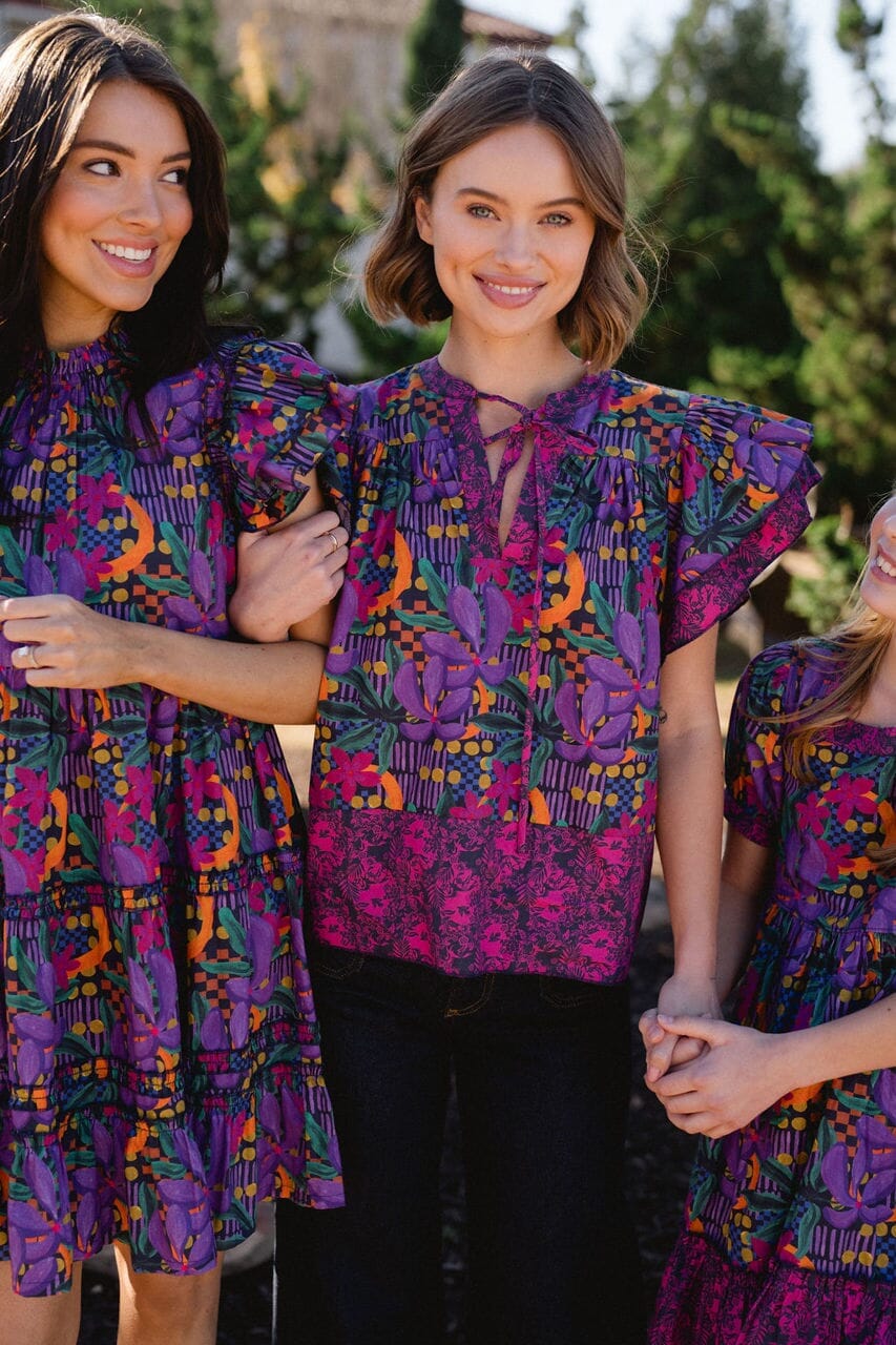 Ella Top - Dahlia Purple