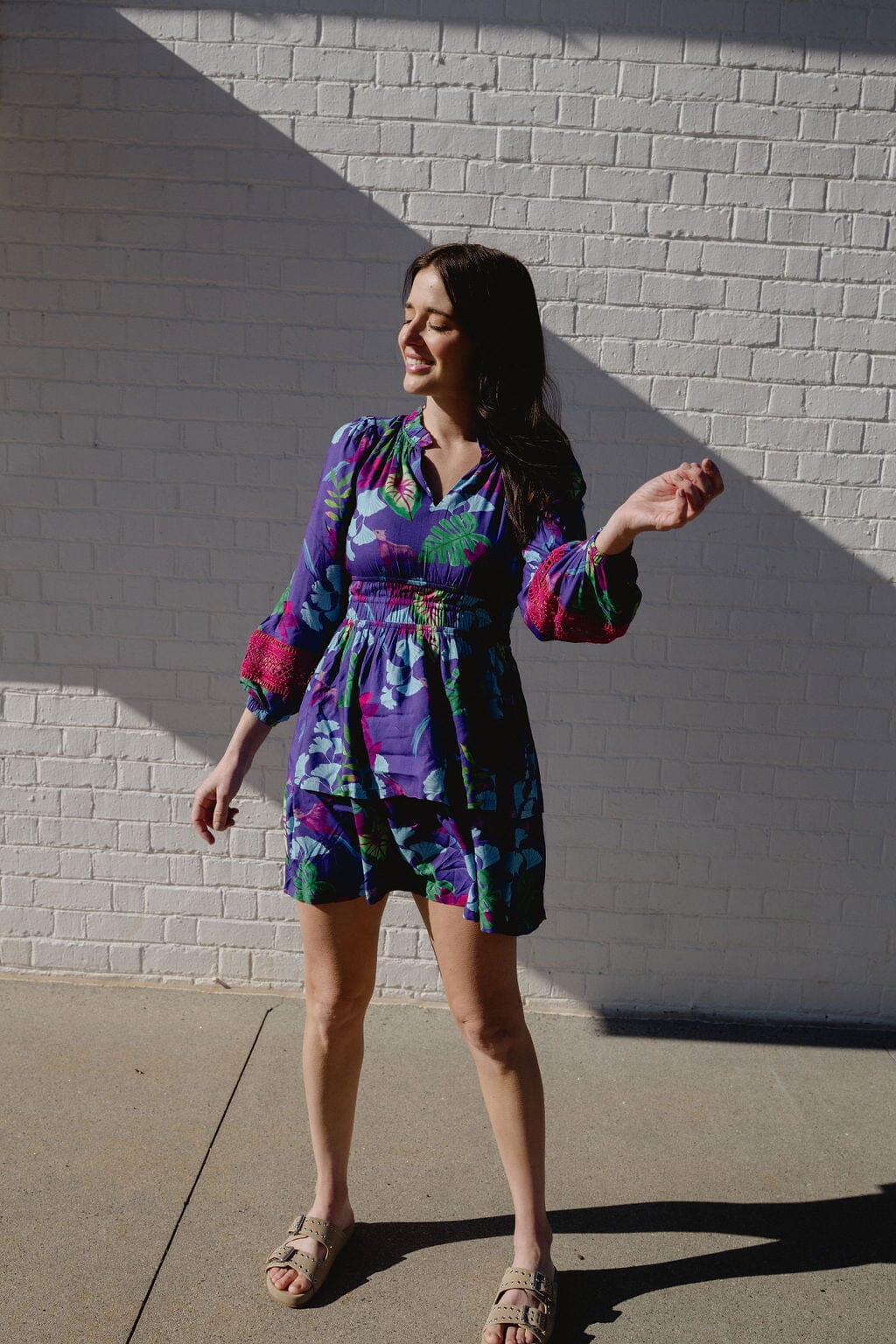 Natali Mini Dress | Violet Seas