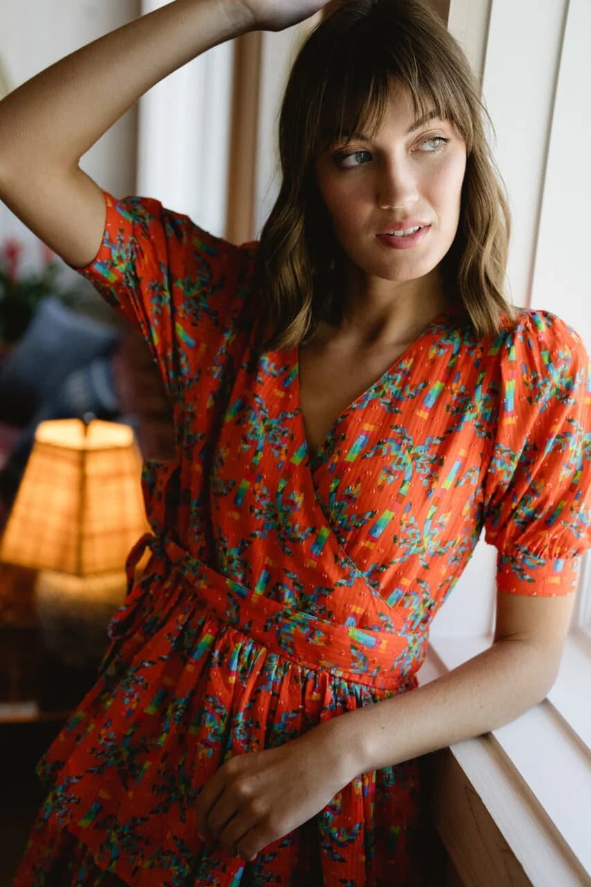 Anabel Wrap Dress