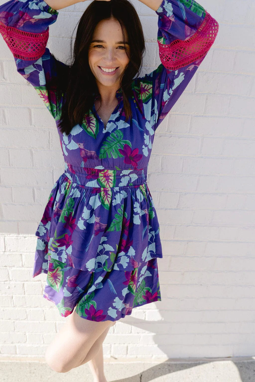 Natali Mini Dress | Violet Seas