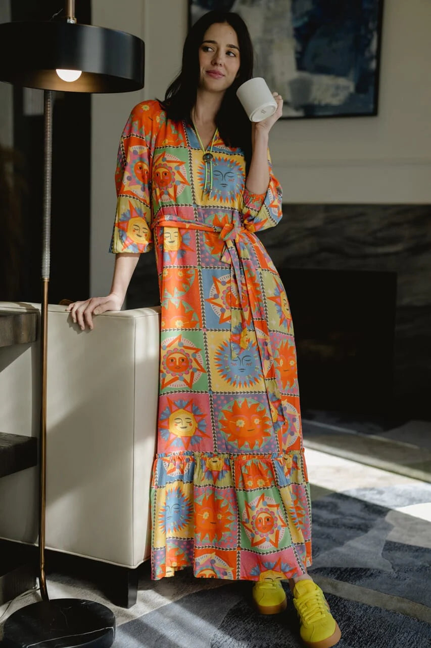 Lydia Long Sleeve Maxi Dress