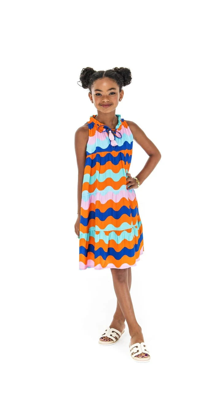 Girls LA Waves Dress - final sale