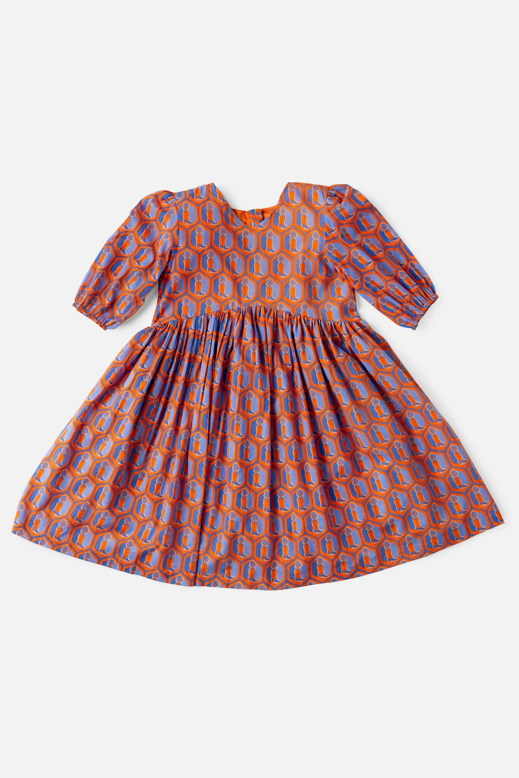 Girls Lotus Relaxed Fit Dress - Boot Print (Sizes 2-6) - final sale