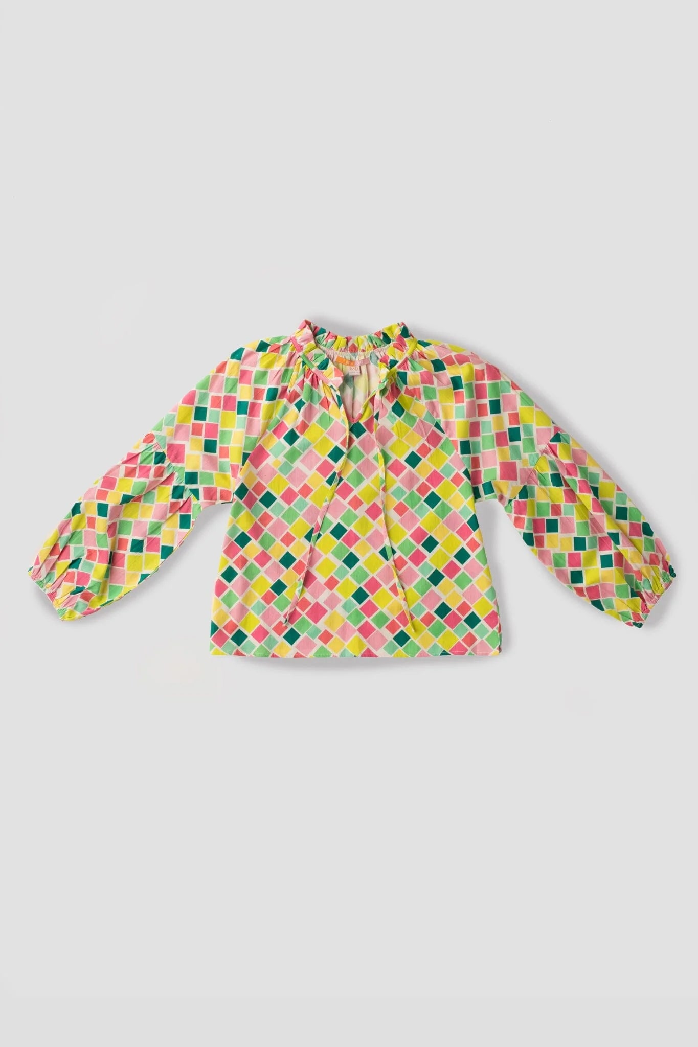 Nora Colorblock Confetti Top