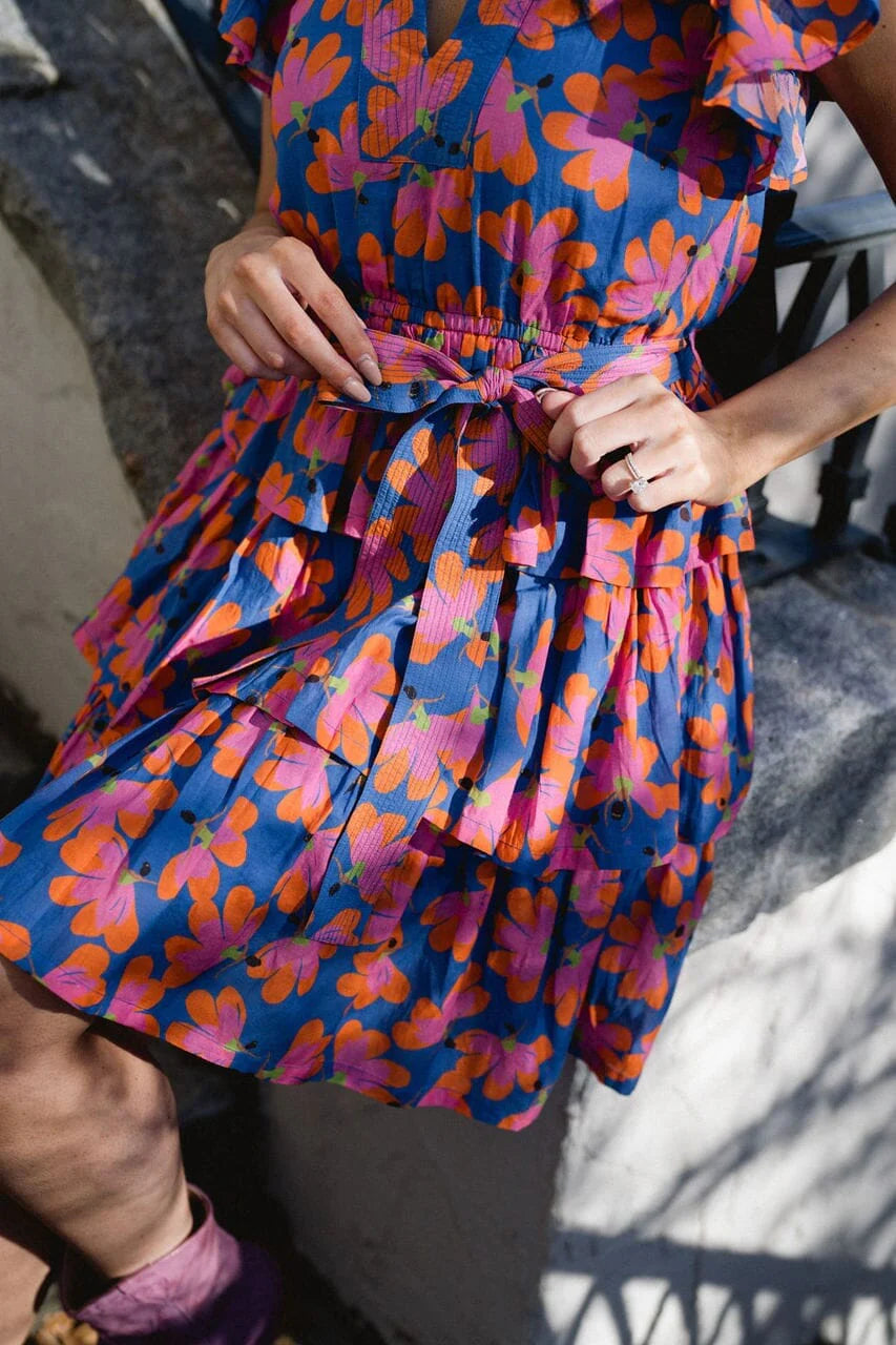 Delilah Mini Dress - Ballet Floral - final sale