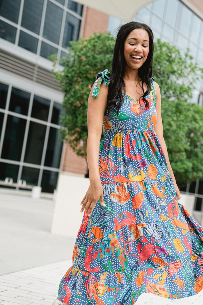 Annie Maxi Dress | Seashells