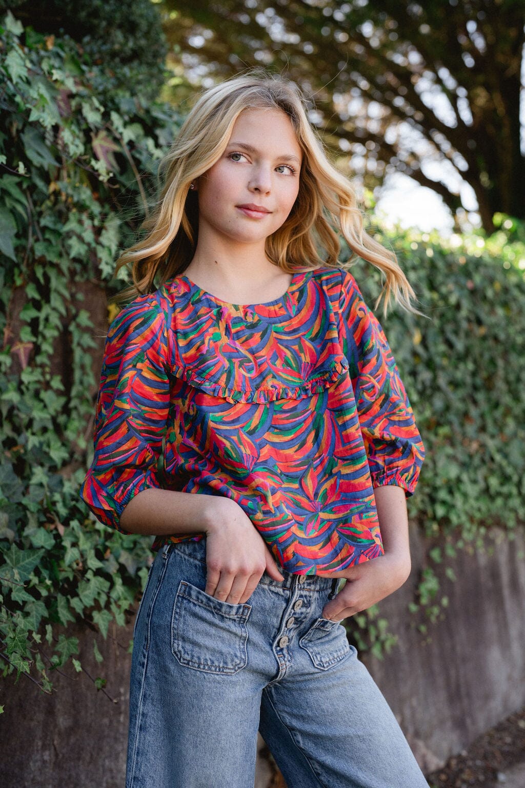 Girls Lydia Top - final sale