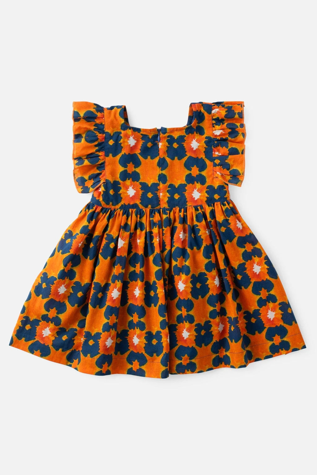 Girls Maya Flutter Sleeve Dress - Tie Dye (Sizes 2-6) - final sale