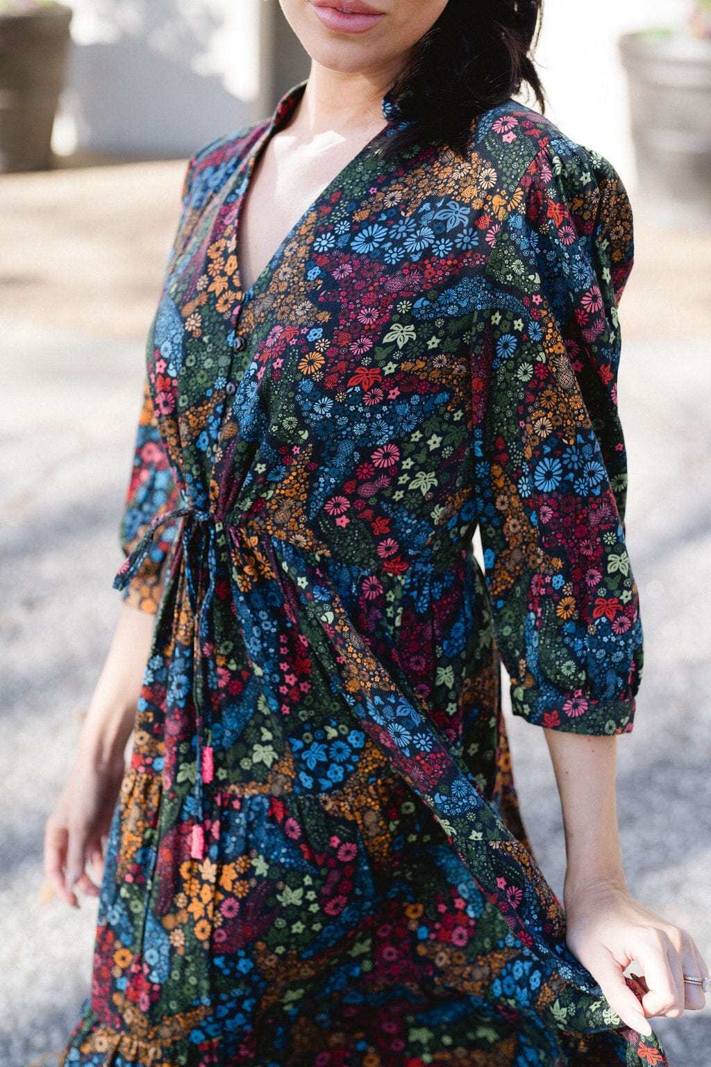 Nova Dress - Ditzy Floral - final sale