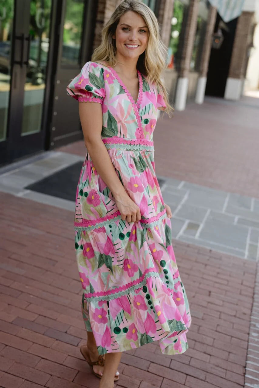 Gigi Midi- Frosted Pink