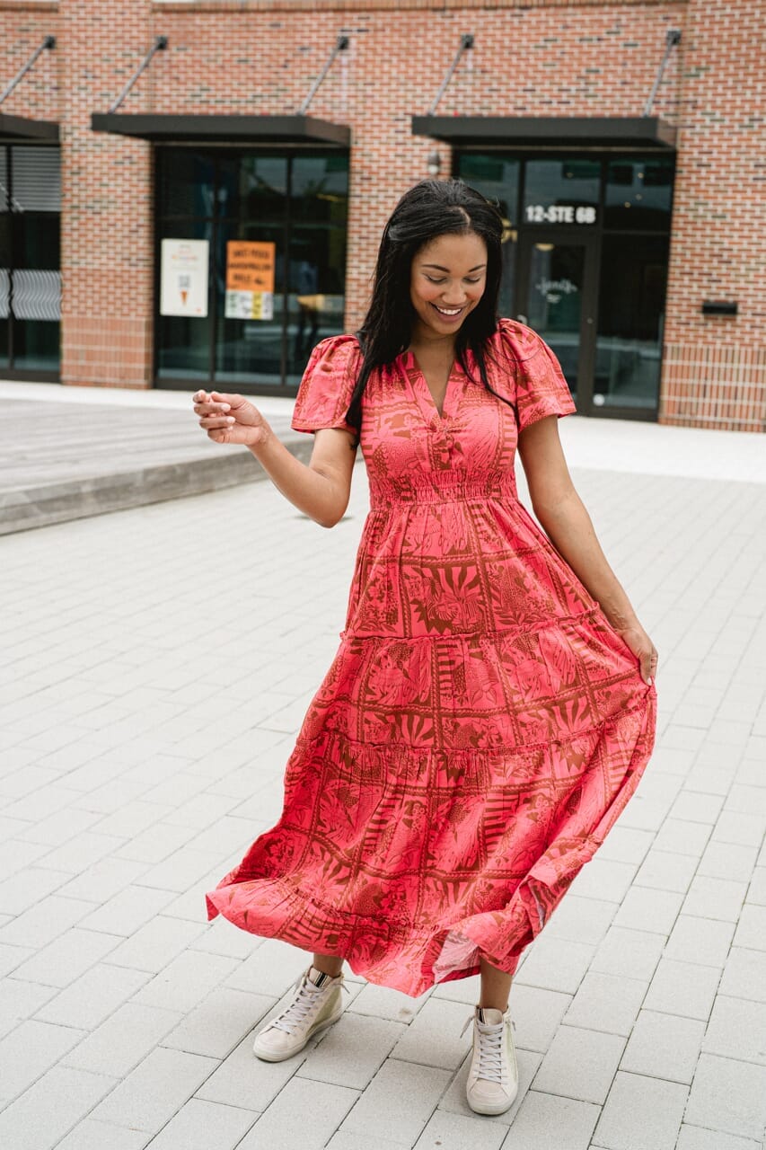 Willow Maxi Dress - Barbados