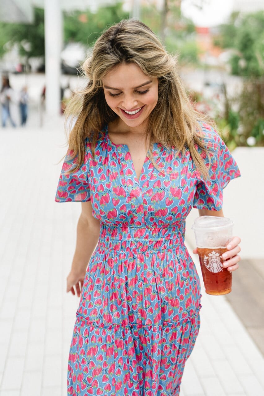 Willow Maxi Dress | Strawberries