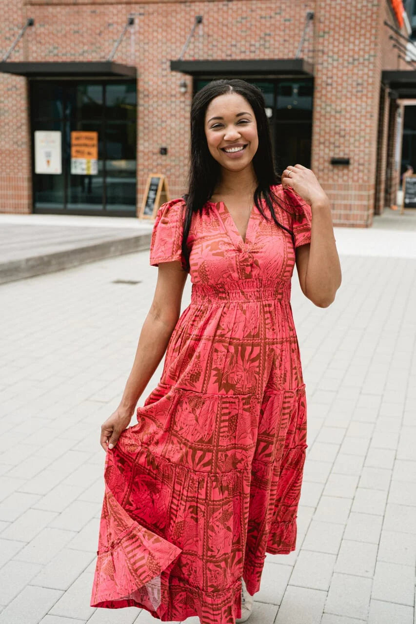 Willow Maxi Dress - Barbados