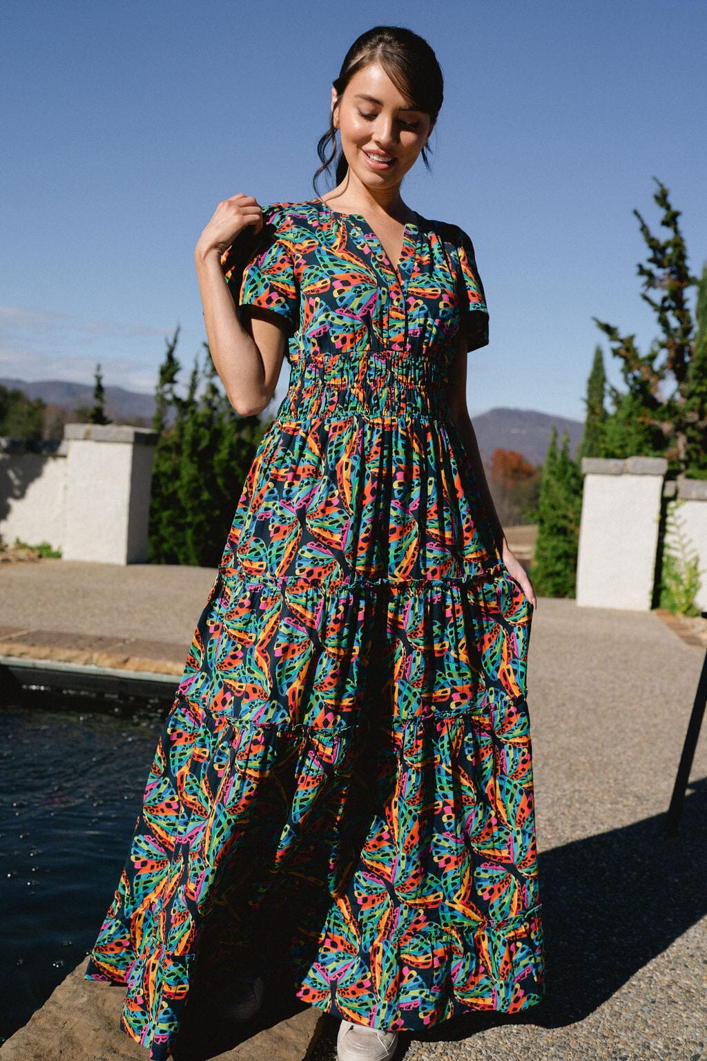 Willow Maxi Dress - Flutter By - final sale