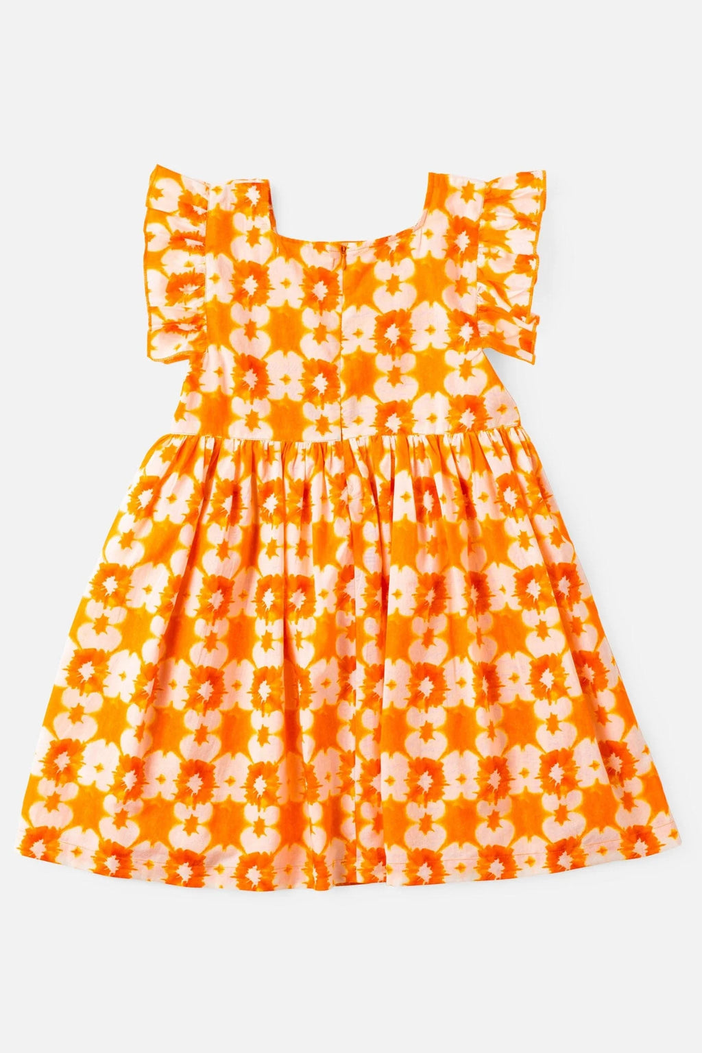 Girls Maya Flutter Sleeve Dress - Tie Dye (Sizes 7-14) - final sale